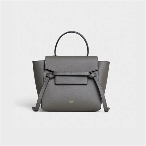 celine nano belt bag neiman marcus|Celine Belted Mini Leather Satchel Bag, Black .